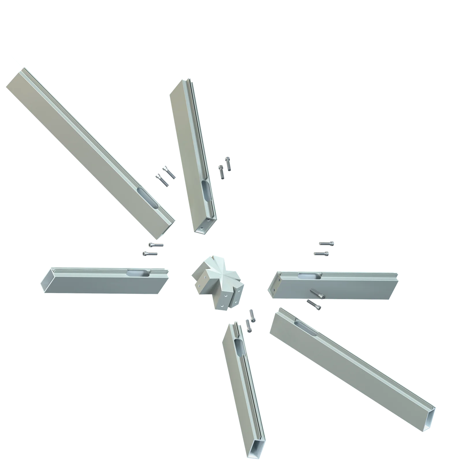 Aluminium freeform skylight system - 1