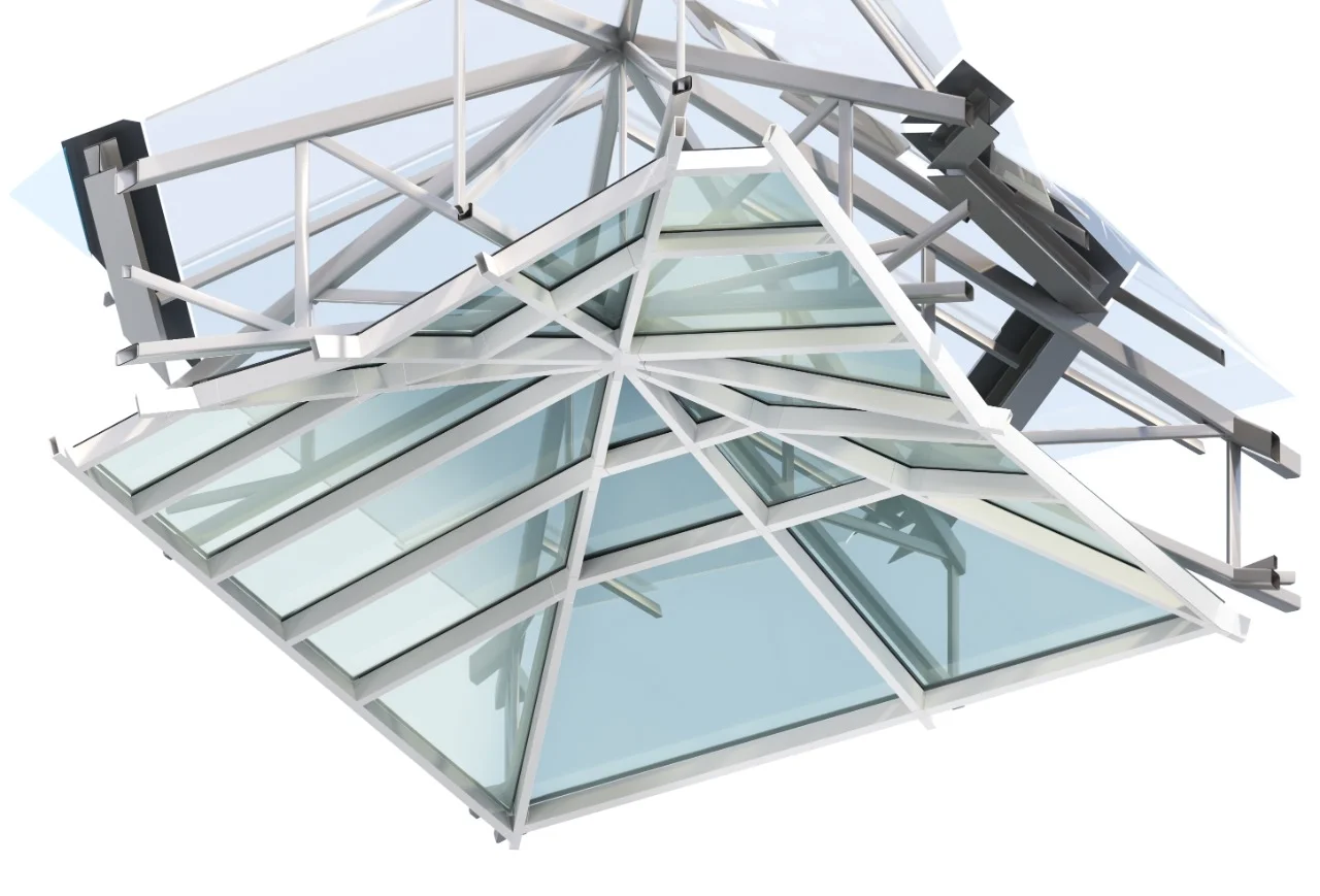Aluminium skylight - 1