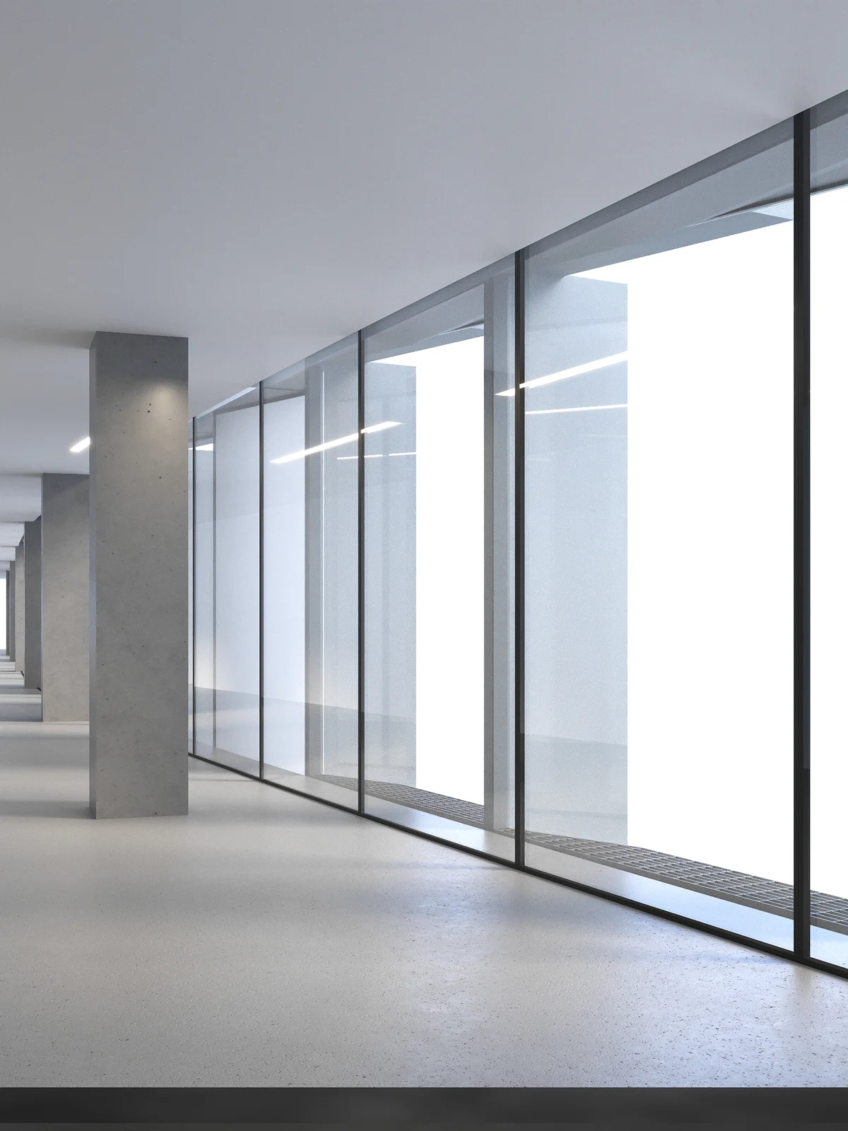 Double Skin Facade with IGU+ frameless glazing - 3