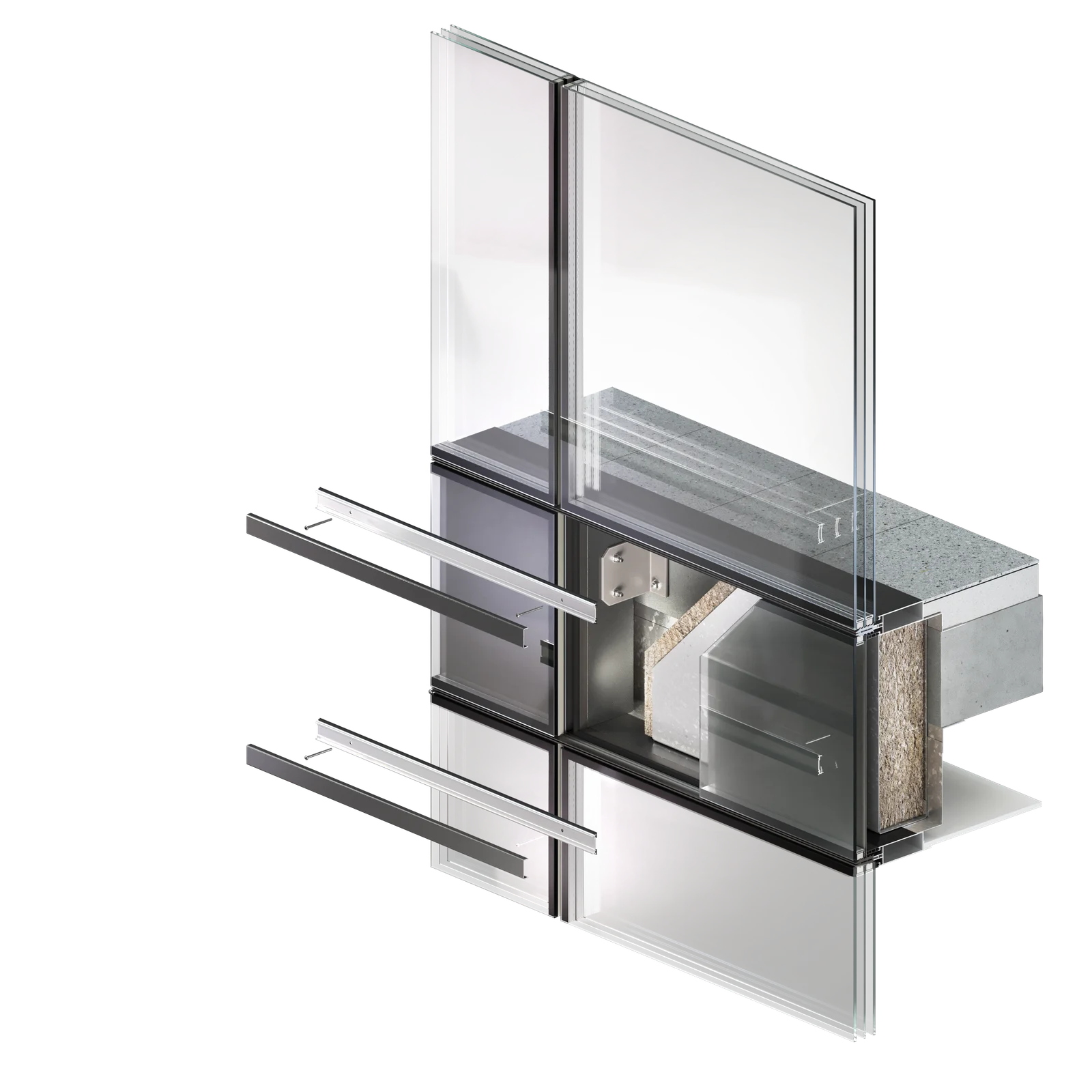 Curtain wall with IGU+ - 4