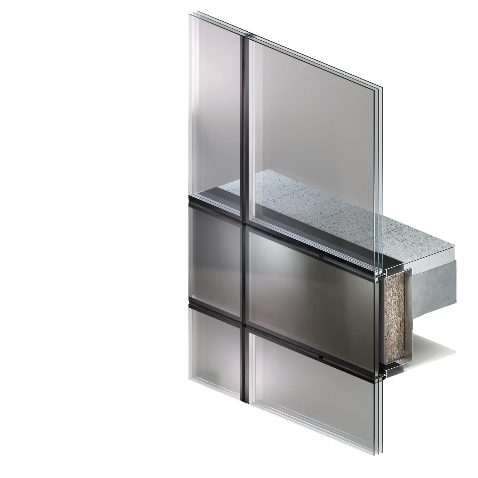 Curtain wall with IGU+ - 5
