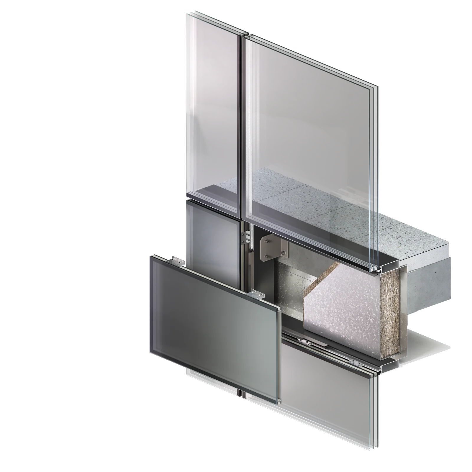 Curtain wall with IGU+ - 7